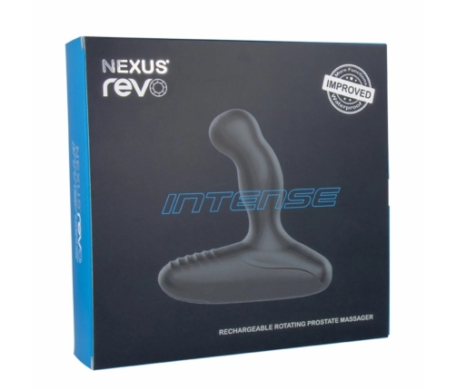 Nexus Revo Intense Rotating Massager Black Waterproof Silicone