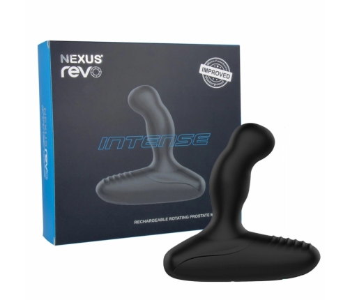 Nexus Revo Intense Rotating Massager Black Waterproof Silicone