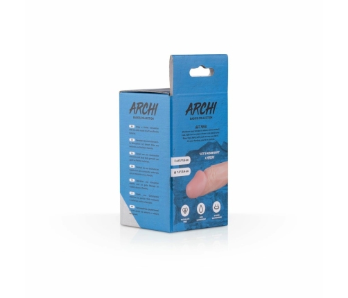 Archi Fantasy Silicone Intimate Device with Suction Cup 11.5 cm Beige