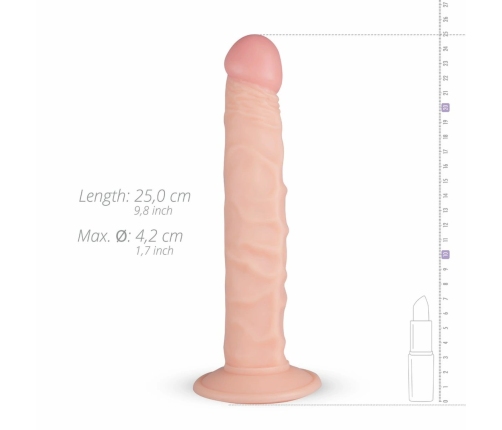 Real Fantasy Scott Model Anatomical Silicone with Suction Cup 21 cm Beige