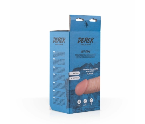 Real Fantasy Derek Intimate Model with Suction Cup 22 cm Beige