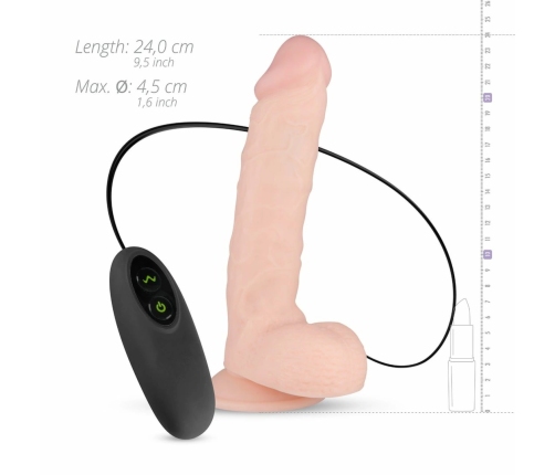 Glynn Silicone Multi-Speed Intimate Device with Remote Control, Beige