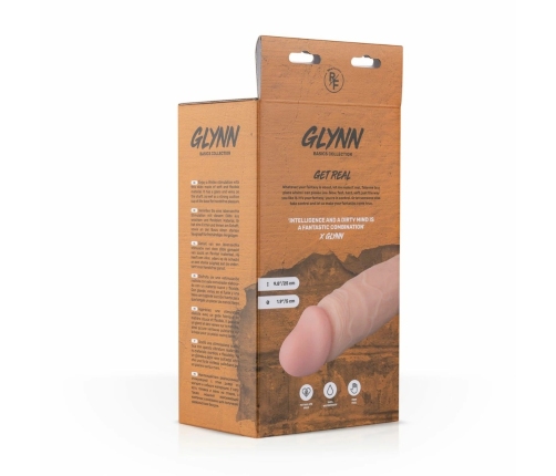 Glynn Silicone Multi-Speed Intimate Device with Remote Control, Beige