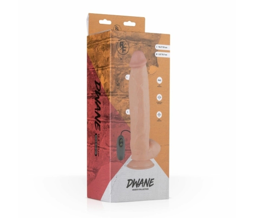 Dwayne XL Silicone Vibrating Machine with Remote, 10 Modes, Skin Tone