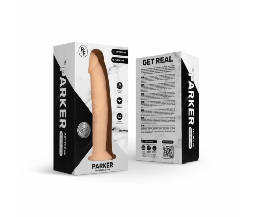 Real Fantasy Parker Deluxe 18 cm Anatomical Silicone Model, Suction Base