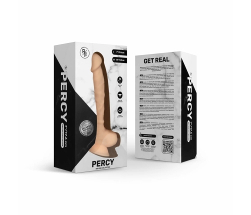 Real Fantasy Deluxe Percy Silicone Model 17.5 cm - Flexible Intimate System