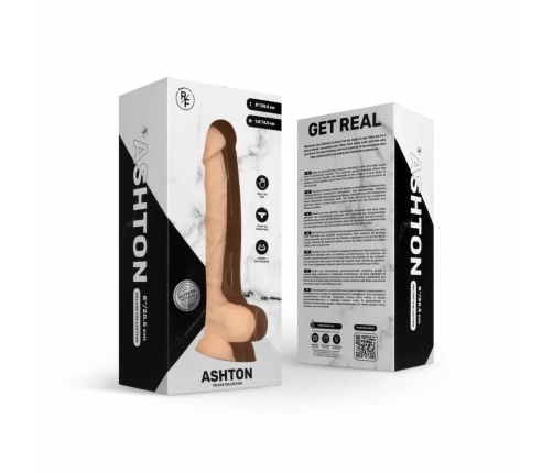Real Fantasy Deluxe Ashton Silicone Model with Suction Cup 21cm