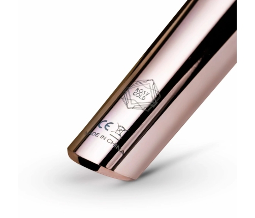 Rosy Gold Nouveau Wand Massager - Rechargeable, 10 Modes, Flexible Head