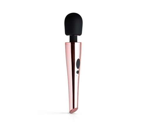 Rosy Gold Nouveau Wand Massager - Rechargeable, 10 Modes, Flexible Head