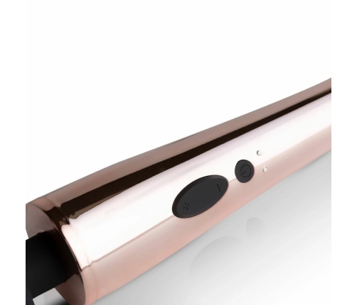 Rosy Gold Nouveau Wand Massager - Rechargeable, 10 Modes, Flexible Head
