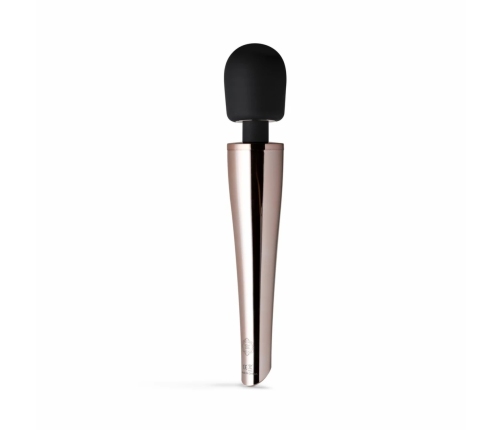 Rosy Gold Nouveau Wand Massager - Rechargeable, 10 Modes, Flexible Head