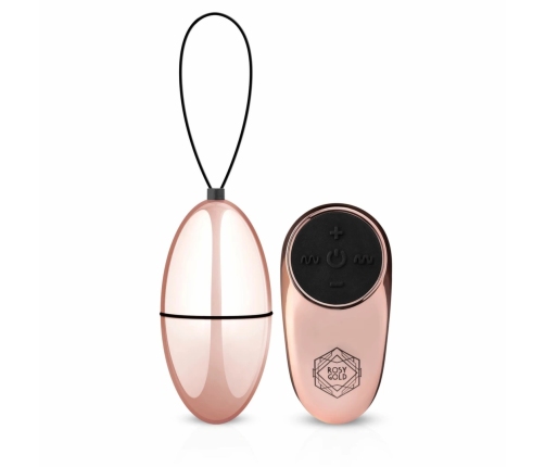 Rosy Gold Vibro-Egg Remote Controlled Waterproof Intimate Device