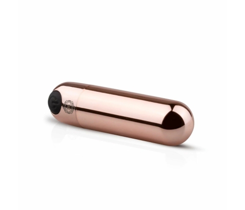 Rosy Gold Bullet Series Compact Intimate Massager, 10 Modes, USB