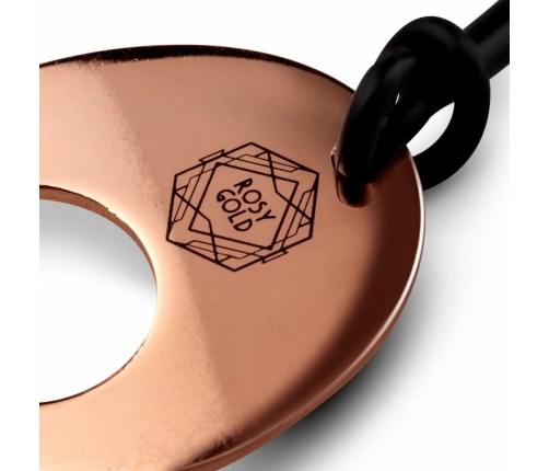 Rosy Gold Nouveau Metal Pelvic Floor Training Balls with Pull Ring