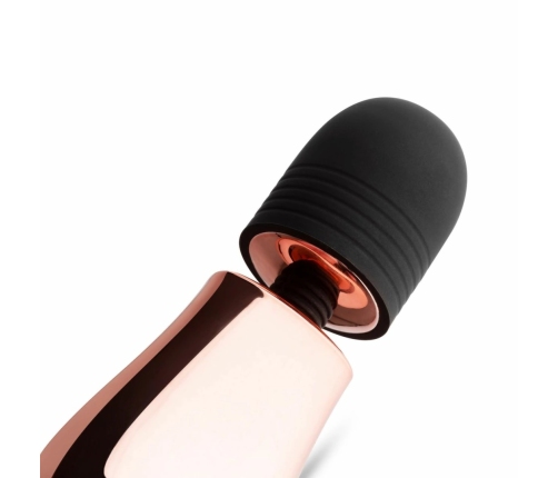 Rosy Gold Nouveau Mini Personal Massager - Compact Rechargeable Model