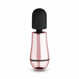 Rosy Gold Nouveau Mini Personal Massager - Compact Rechargeable Model