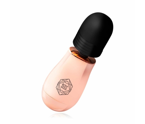 Rosy Gold Nouveau Mini Personal Massager - Compact Rechargeable Model