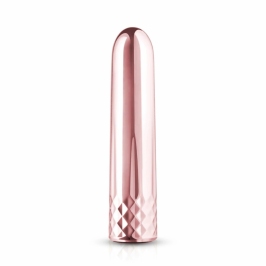Rosy Gold Mini Vibrator - Compact Rechargeable Precision Model
