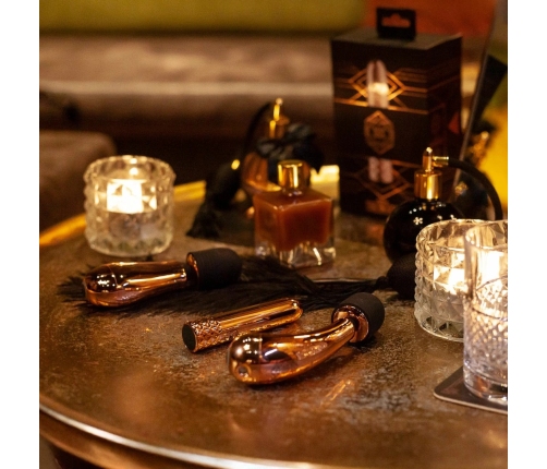 Rosy Gold Mini Vibrator - Compact Rechargeable Precision Model