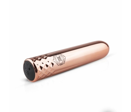 Rosy Gold Mini Vibrator - Compact Rechargeable Precision Model