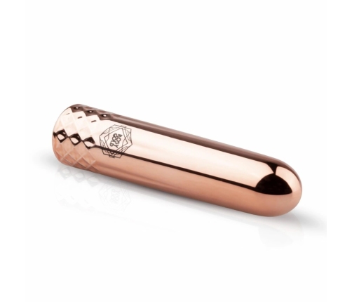 Rosy Gold Mini Vibrator - Compact Rechargeable Precision Model