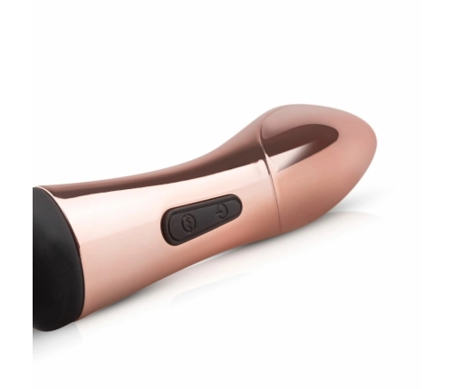 Rosy Gold Nouveau Curve Massager - Rechargeable Flexible Wand, 10 Modes