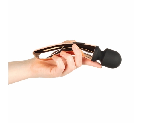 Rosy Gold Nouveau Curve Massager - Rechargeable Flexible Wand, 10 Modes