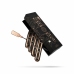 Rosy Gold Nouveau 9-Piece Deluxe Sensual Accessory Set Metallic Pink