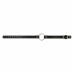 Rosy Gold Adjustable Choker Black - Elegant Metal Ring Detail