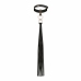 Rosy Gold Collar & Flogger Set Black - Elegant Adjustable Accessory