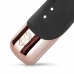 Rosy Gold Rabbit Vibrator Thrusting System Black 13cm USB Rechargeable