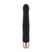 Rosy Gold Rabbit Vibrator Thrusting System Black 13cm USB Rechargeable