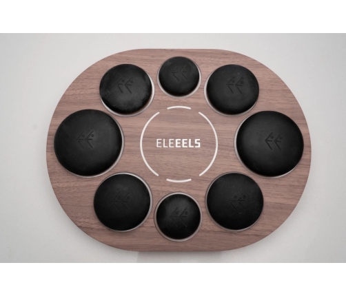 S1 Revival Hot Stone Spa Set - 8 Basalt Stones for Home Relaxation