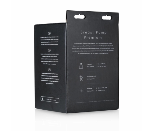 SAIZ Dual Breast Enhancement System Premium Transparent Cups