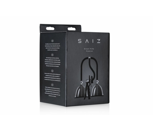 SAIZ Dual Breast Enhancement System Premium Transparent Cups