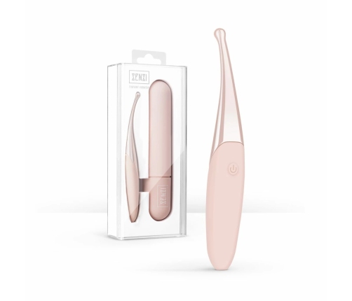 Sensual Intimates Senzi Precision Vibrator Pink - 12 Modes, Waterproof