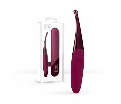 Svakom Senzi Precision Vibrator Deep Pink - 12 Modes, Waterproof USB