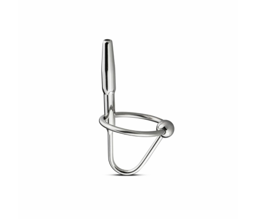 Rimba Stainless Steel Intimate Dilator with Glans Ring, 8 mm