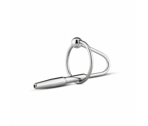 Rimba Stainless Steel Intimate Dilator with Glans Ring, 8 mm