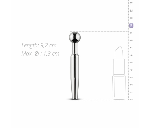 Kiotos Short Hollow Intimate Sound with Detachable Top, Metal, Silver