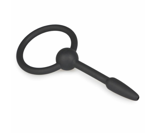 Mister B Silicone Urethral Plug with Pull Ring - Small, Flexible Model