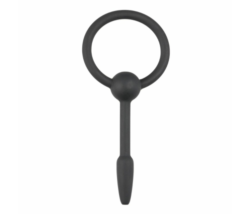 Mister B Silicone Urethral Plug with Pull Ring - Small, Flexible Model