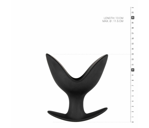 EasyToys Silicone Anchor Plug Large - Flexible Intimate System Black