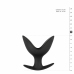 EasyToys Silicone Anchor Plug Small - Flexible Intimate Accessory, Black