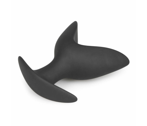 EasyToys Silicone Anchor Plug Small - Flexible Intimate Accessory, Black