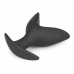 EasyToys Silicone Anchor Plug Small - Flexible Intimate Accessory, Black