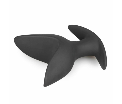 EasyToys Silicone Anchor Plug Small - Flexible Intimate Accessory, Black