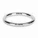 Sinner Gear Steel Intimate Ring Set - 3 Sizes, Silver, Anatomical Design