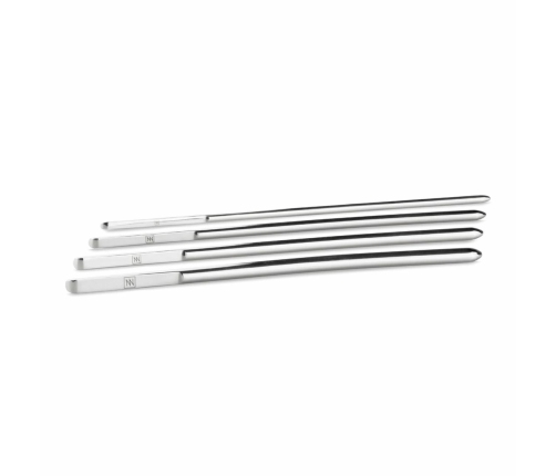 Sinner Gear 14-Piece Stainless Steel Intimate Dilator Set, 0.4-1.7 cm