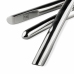 Sinner Gear 14-Piece Stainless Steel Intimate Dilator Set, 0.4-1.7 cm